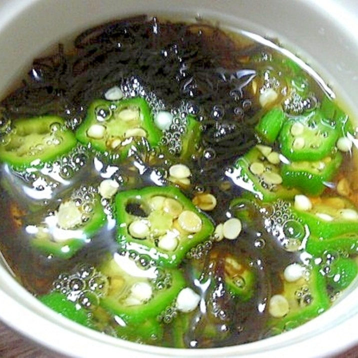 オクラともずく酢の簡単な一品 レシピ 作り方 By デラみーやん 楽天レシピ オクラともずく酢の簡単な一品 レシピ 作り方 By デラみーやん 楽天レシピ